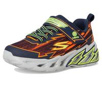 Skechers Light Storm 2.0 Jungen Schuhe, Marineblau/Orange, 29 EU