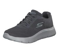 Skechers LoletoMoc Herren-Slipper mit Bungee-Schnürung, Grau/Anthrazit, 16 Wide