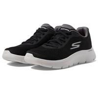 Skechers LoletoMoc Herren-Slipper mit Bungee-Schnürung, schwarz/grau, 7.5 Wide
