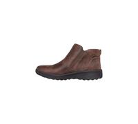 Skechers Lovely Vibe Damen Herbst in BloomAnkle Boot, Schokoladenbraunes Mikroleder, 38.5 EU