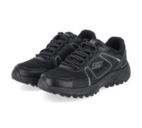 Skechers Low Sneaker HILLCREST 2.0 SABBADAY FALLS - Gr. 41 - Schwarz - Textil & Synthetik