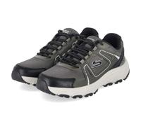 Skechers Low Sneaker HILLCREST 2.0 SABBADAY FALLS - Gr. 43 - Grün - Textil & Synthetik