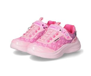 Skechers Low Sneaker POWER JAM 2.0 - Gr. 35 - Pink - Textil & Synthetik