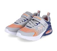 Skechers Kinder Sneaker Microspec Max Advance-Vortivox 403938L-GYNV 34 Grau/Dunkelblau