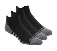 Skechers Lowcut Heel Tab Work Socken - 3 Pack in Schwarz, Größe Groß
