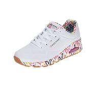 Skechers Goldcrown Printed Graffiti Hea für Damen, weiß, Größe 38 EU