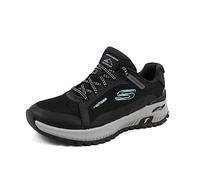Skechers Mädchen 180081 Bkaq Trekking Low Cut, Schwarzes Schmelzendes Netzgewebe Aquabesäume, 35.5 EU