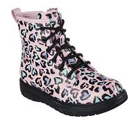 Schnürstiefel SKECHERS "GRAVLEN - TOTALLY WILD", Kinder, Gr. 33, pink (pink, kombiniert), Synthetik, Schuhe Schnürstiefel, mit Reißverschluss (37214761-33)