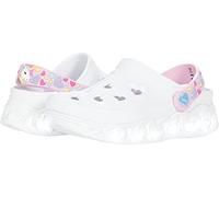 Skechers Mädchen 308023l Wht Holzschuh, Weiß, 43 EU