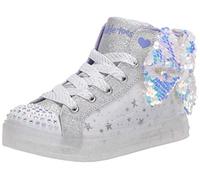 Skechers Mädchen 314015l-wsl_32 Plimsolls, Weiß, 32 EU