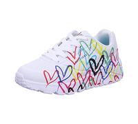 Skechers Mädchen-Sneaker UnoLit X JGoldcrown – Weiß – Größe 36