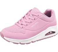 Skechers Mädchen Air üzerinde Uno Stand Sneaker, Pink, 35 EU