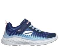 SKECHERS Mädchen Grenzenlose Farbe Blitz Turnschuhe Navy Marine 29