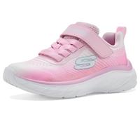 Skechers Mädchen Boundless Color Blitz Sneaker, Hellrosa Textil mit Multi Trim, 35 EU