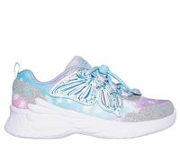 Skechers Mädchen Dream Racer Wing BritesSneaker | Lässig, beleuchtet, S-Lights, Bungee-Knebel, glitzerndes Netz