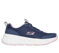 Skechers Mädchen Edgeride Sneaker in Blau/Violett, Größe 33.5, in der Maschine waschbar
