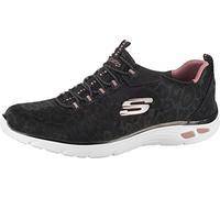 Skechers Mädchen Empire D'lux-spotted Sneaker, Schwarz Black Rose Gold Bkrg, 36 EU