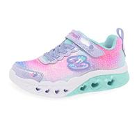 Skechers Mädchen Flutter Heart Lights Simply Love sports shoes sneakers, Lavender Synthetic Mesh, 35 EU