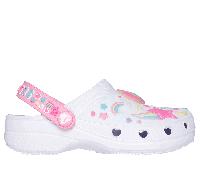 Skechers Mädchen Foamies: Heart Charmer - Girly Land Shoes in Weiss, Größe 28.5
