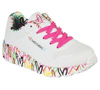 Skechers Mädchen Freizeitschuhe Uno Lite Lovely Luv - Weiß 33