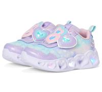 Skechers Mädchen Girls Sneaker, Lavender Sparkle Mesh Light Pink Mesh, 21 EU