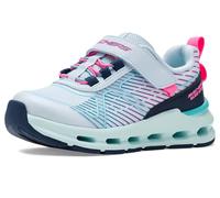 Skechers Mädchen Glide-Step + Sprint Lines Sneaker, Mint Synthetik/Multi Trim, 1 UK Child