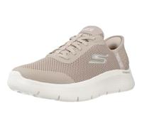 Skechers Damen Sneakers Go Walk Flex 124836 Hands Free Taupe Größe 40