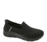Skechers Mädchen Go Walk Flex Hausschuh, Schwarzer Textilrand, 35.5 EU