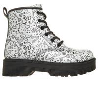 Skechers Mädchen Gravlen HiStiefelette | Erlebe mit den Skechers Gravlen Hi - Doodle Down Kinder Stiefeln modischen Komfort und Flexibilität für abenteuerlustige.