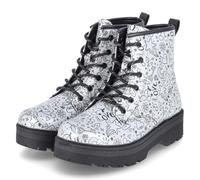 Skechers Gravlen Hi Stiefelette, Silber, schwarz, 30.5 EU