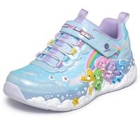 Skechers Mädchen Hugs N Snugs Turnschuhe, Blue Synthetic Textile Multi Trim, 29 EU
