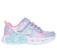 Skechers Mädchen Infinite Heart Lights - Heart Jewels Shoes in Violett, Größe 35.5