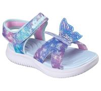 Skechers Mädchen Jumpsters Sandal Butterfly Brites, Blue, 36 EU