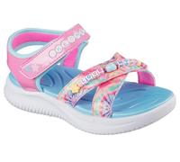 Skechers Mädchen Jumpsters Sandal - Tie Dye BFFs in Rosa, Größe 27