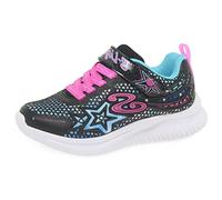 Skechers Mädchen Jumpsters Wishful Star Sneaker, Black Pink Bkpk, 28 EU