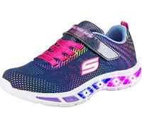 Skechers S Lights Litebeams Gleam N Dream Mädchen Leucht Sneaker Navy/Multi, Gr. 32