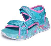 Skechers S LIGHTS - MERMAID DREAMS SAND Mädchen Sandalen, hellblau, größe 29