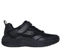 Skechers Mädchen Microspec Advance - Oasis Point Sneaker in Schwarz, Größe 28.5, in der Maschine waschbar