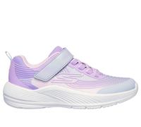 Skechers Mädchen Microspec Advance Sneaker in Light Grau, Größe 30, in der Maschine waschbar