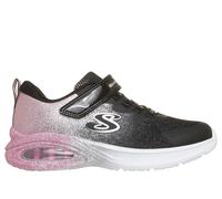Skechers Mädchen Microspec Max Advance - Glitz Gala Sneaker in Schwarz/Roségold, Größe 28.5