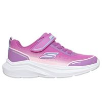 Skechers Mädchen Microspec Velocity Shoes in Violett, Größe 27.5, in der Maschine waschbar