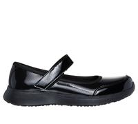 Skechers Mädchen Microstrides - Old Schooled Sneaker in Schwarz, Größe 35, in der Maschine waschbar