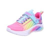 Skechers Unisex für Kinder. 303721L Rainbow Cruisers mehrfarbige Hausschuhe (33), Stoff, 3 bis 5 cm, Schnürsenkel, Lässig, Kinderbekleidung