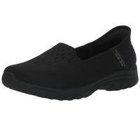 Skechers Mädchen Reggae Fest 2.0 Sneaker, Schwarz Netzstoff, 35.5 EU