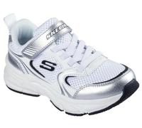Skechers Mädchen Retro-Graph Sneaker, White, 28.5 EU