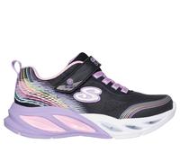 Skechers Mädchen S-Lights: Cosmic Glow - Rainbow Dream Sneaker in Schwarz, Größe 34