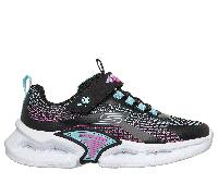 Skechers Mädchen S-Lights: Kinetic-Lights - Where's My ? Sneaker in Schwarz, Größe 28.5