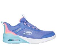 Skechers Mädchen Slip-ins: Microspec Max - Color Trifecta Sneaker in Blau, Größe 28.5