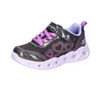 Skechers Mädchen Sneaker S-Lights Heart Lights-Bubble Love 303736LC-BKMT 32 Black/Multi