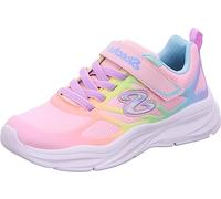 Skechers Mädchen Sneaker Sportschuhe, Hellrosa Mesh-Multi-Besatz, 13.5 UK Child